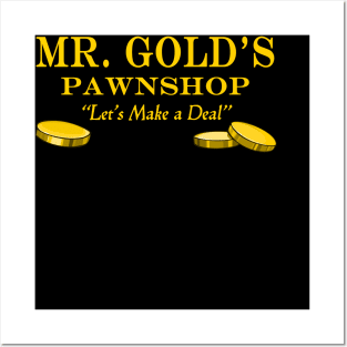 Mr. Gold's Pawnshop Posters and Art